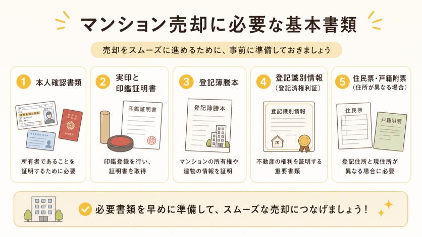 マンションに関する基本書類
