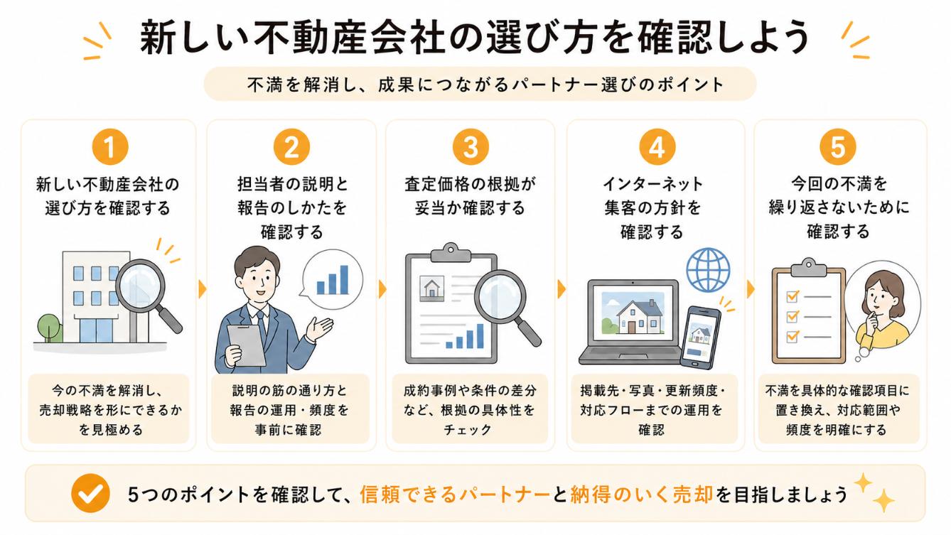 マンション売却を依頼する不動産会社の選び方