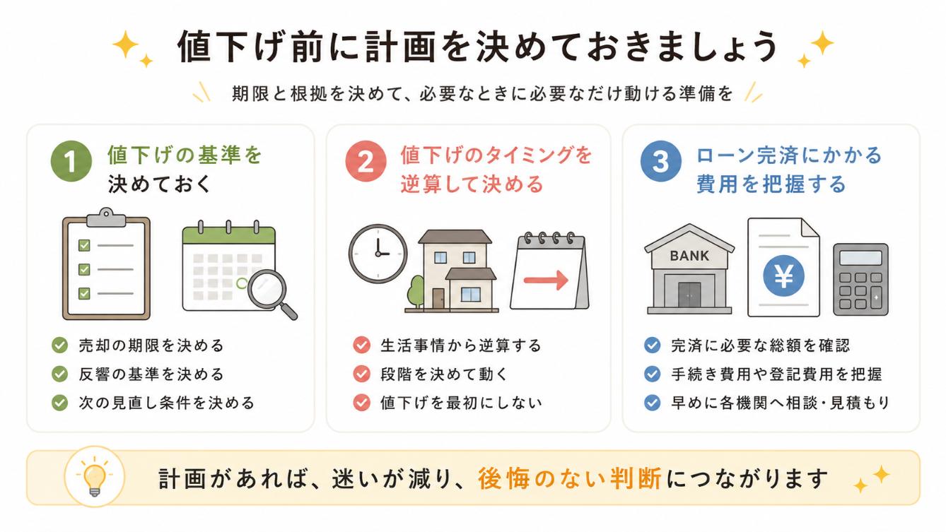 マンション値下げ前に立てる売却計画