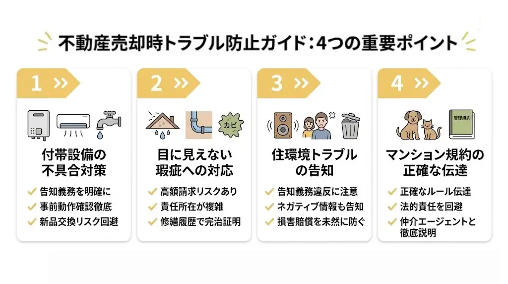引き渡し後に多いトラブル事例と原因の深掘り