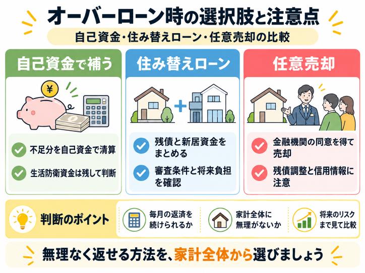 オーバーローン時の選択肢と注意点
